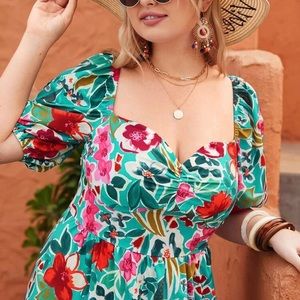 🌺 Tropical 🌺 Vacation Dress MIDI 16